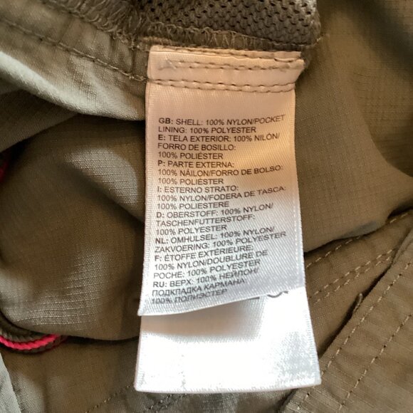 The North Face Bermuda Shorts Size‎ 8 Horizon LL Womens Gray Nylon - Picture 3 of 10